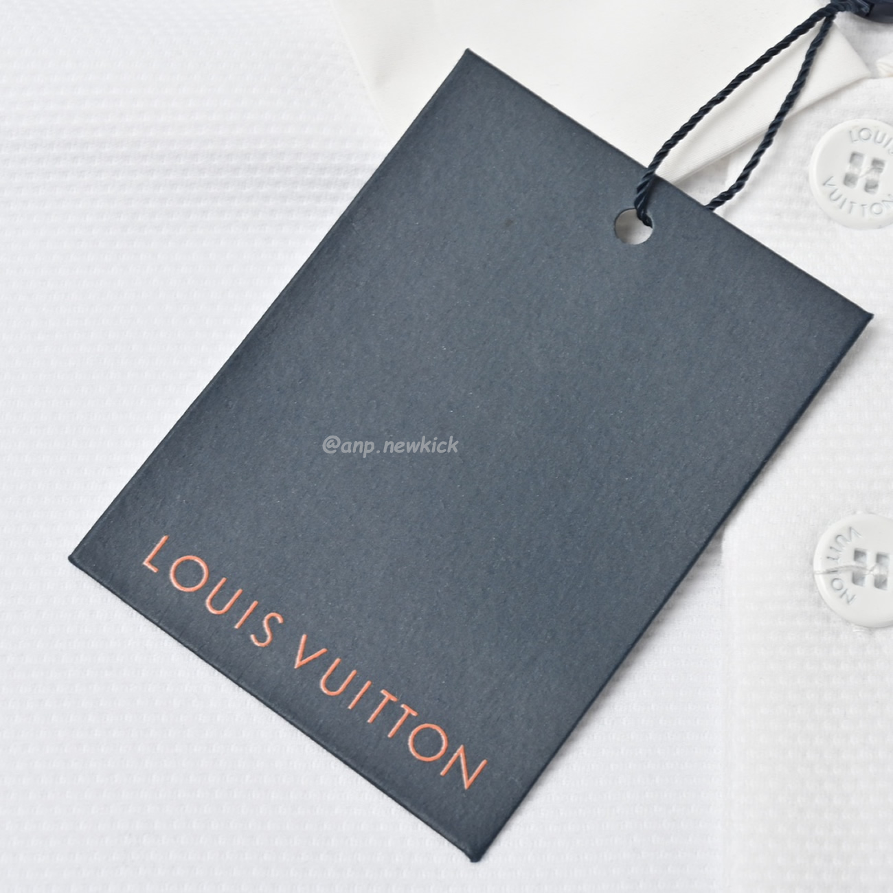 Louis Vuitton 24ss Water Diamond Letter Polo Short Sleeves T Shirt (8) - newkick.org